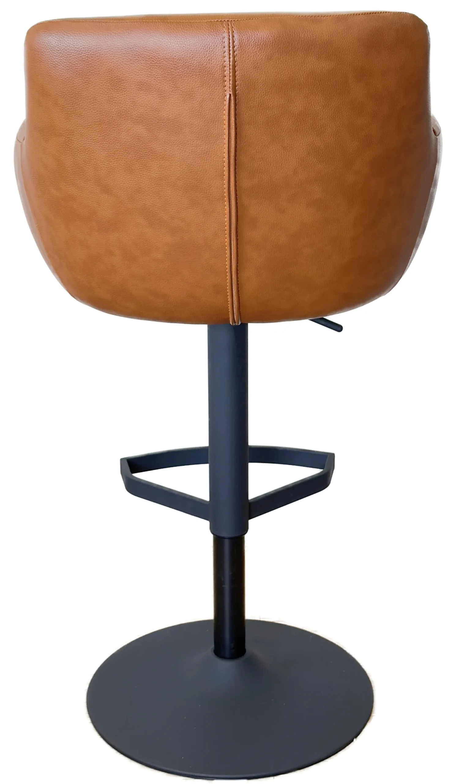 Agnes kunstlæder cognac/sort