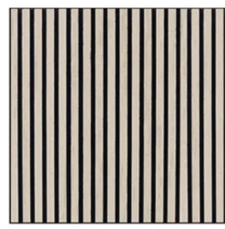 Akustikpanel lys eg 60x60,5x1,3cm