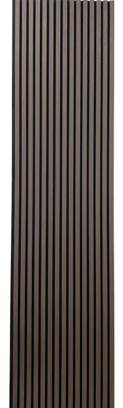 Akustikpanel mørk eg 280x60,5x1,3cm