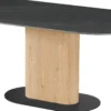 Alba 180x90x76cm mørkegrå/natur