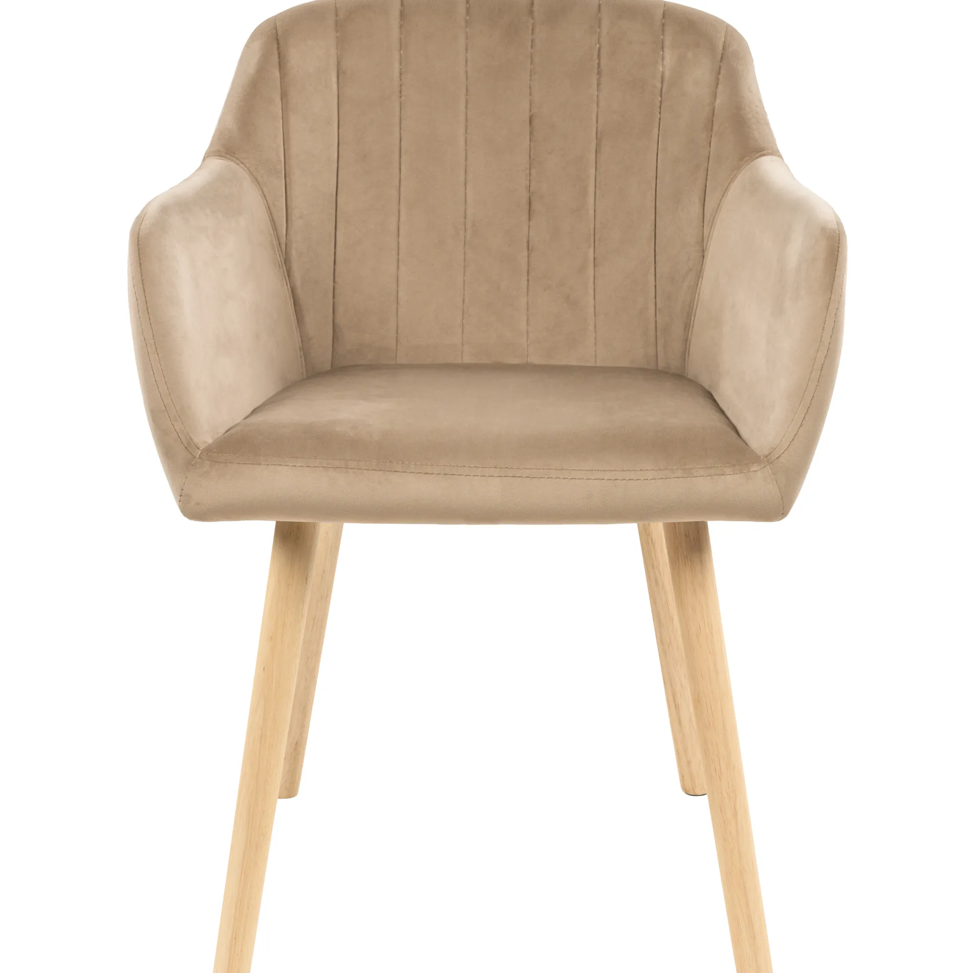 Alberte velour beige