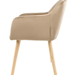 Alberte velour beige
