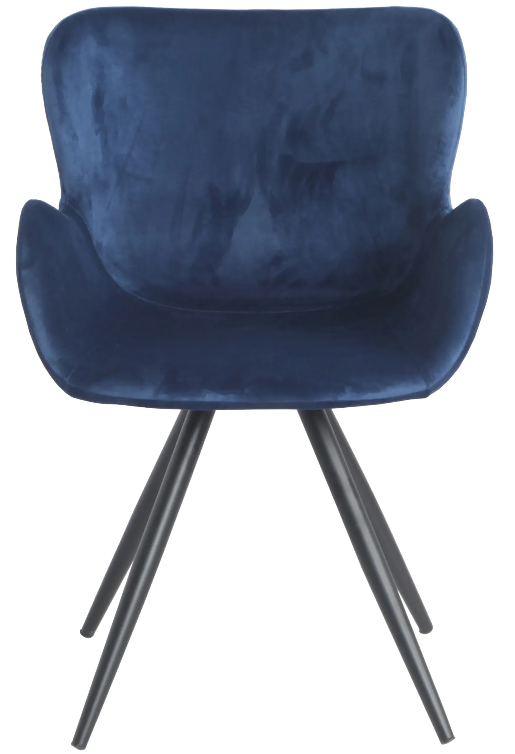 Alma velour blå