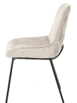 Alva fløjl beige
