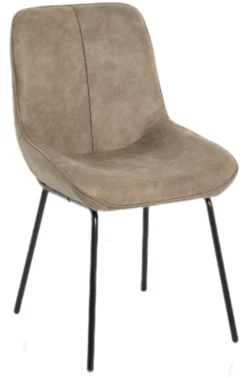 Alva suede gråbrun