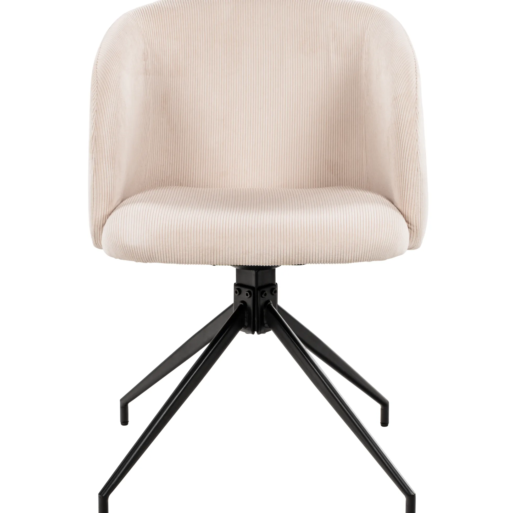 Amelia med drejefunktion fløjl beige