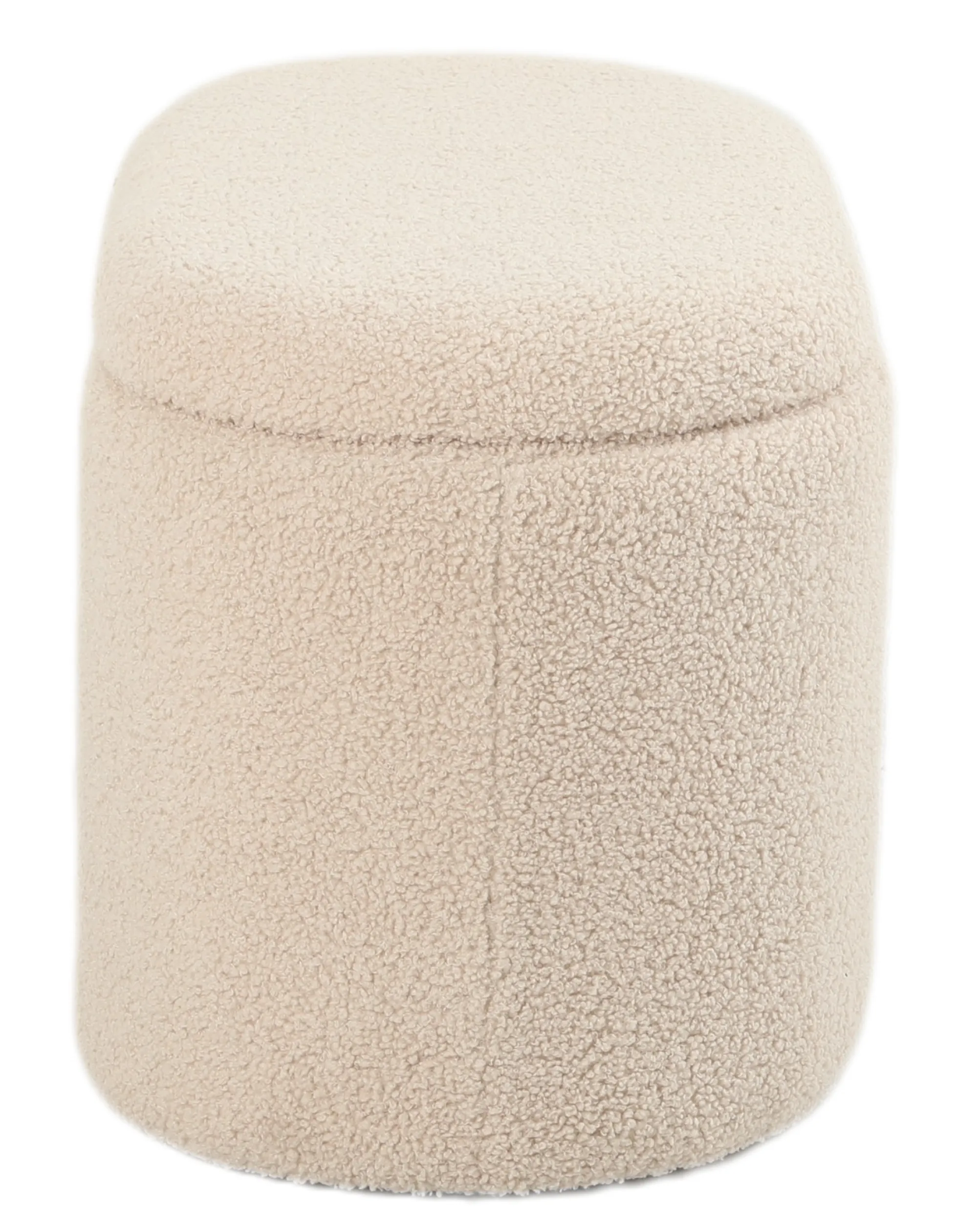 Aranda med opbevaring teddystof beige