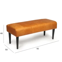 Athea læder cognac