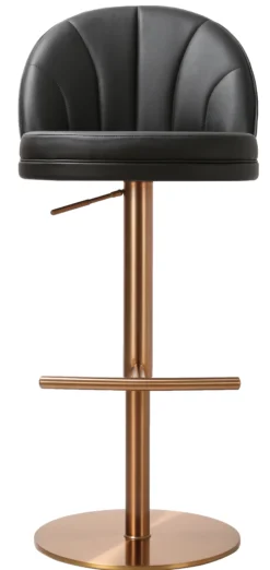 Aura kunstlæder sort/rosegold