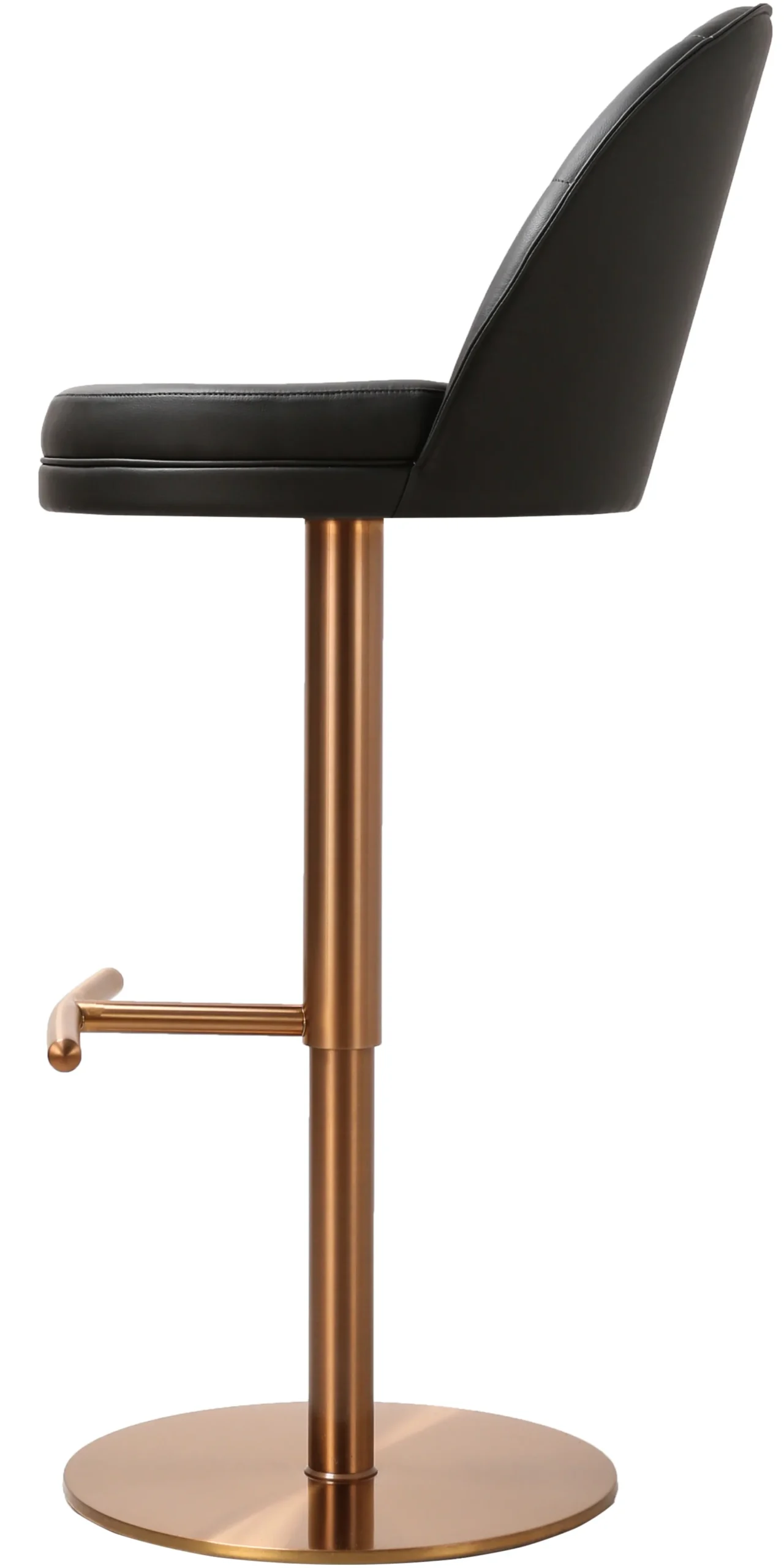 Aura kunstlæder sort/rosegold