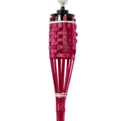 Bambusfakkelsæt pink 60cm