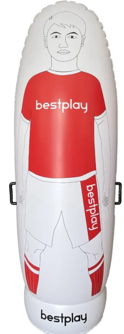 Bestplay Air dummy 180cm rød/hvid