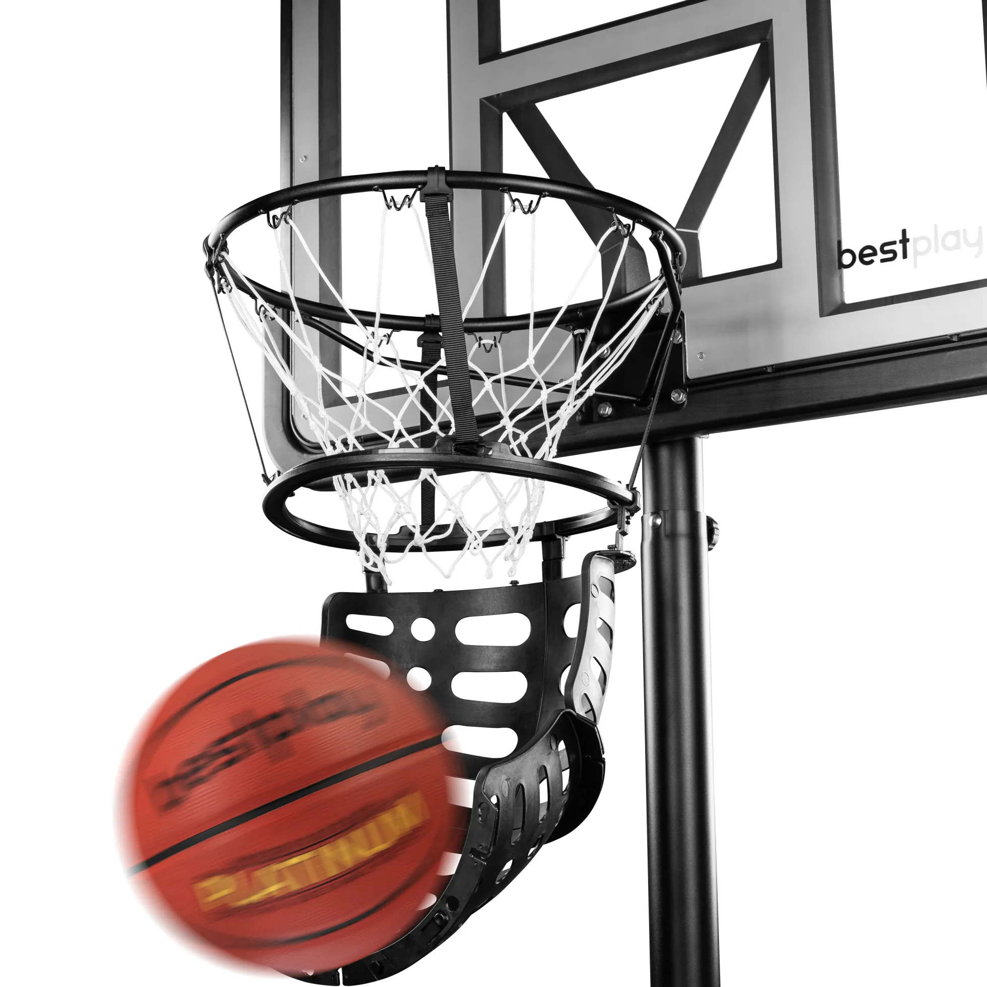 Bestplay LUX basketballstander + ball return