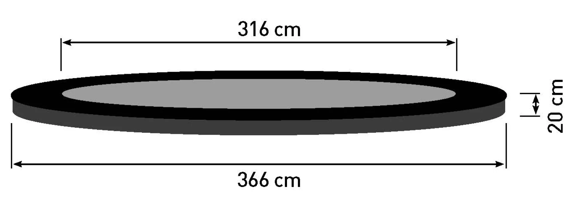 Bestplay Premium ø366cm Soft