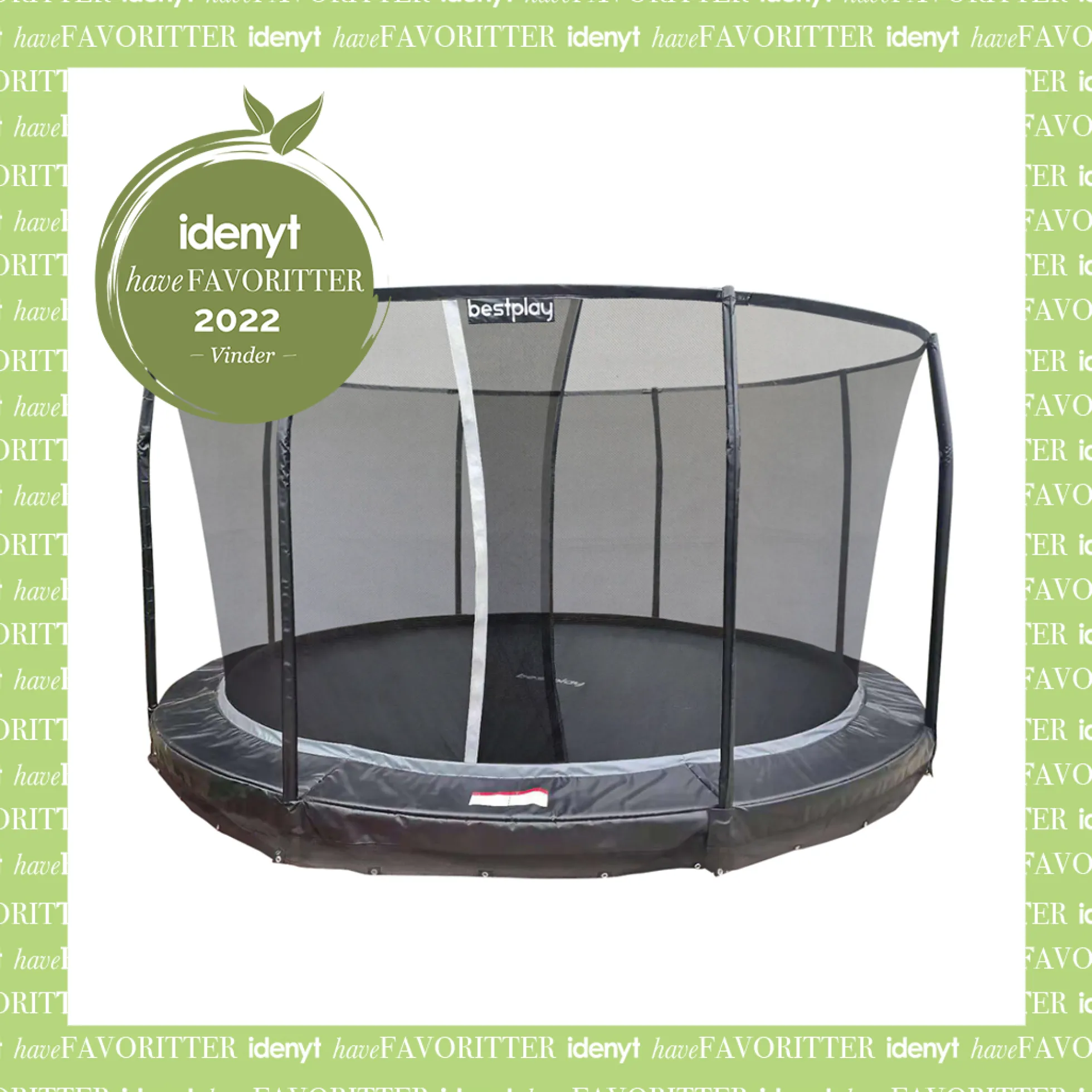 Bestplay Premium med sikkerhedsnet ø427cm Medium