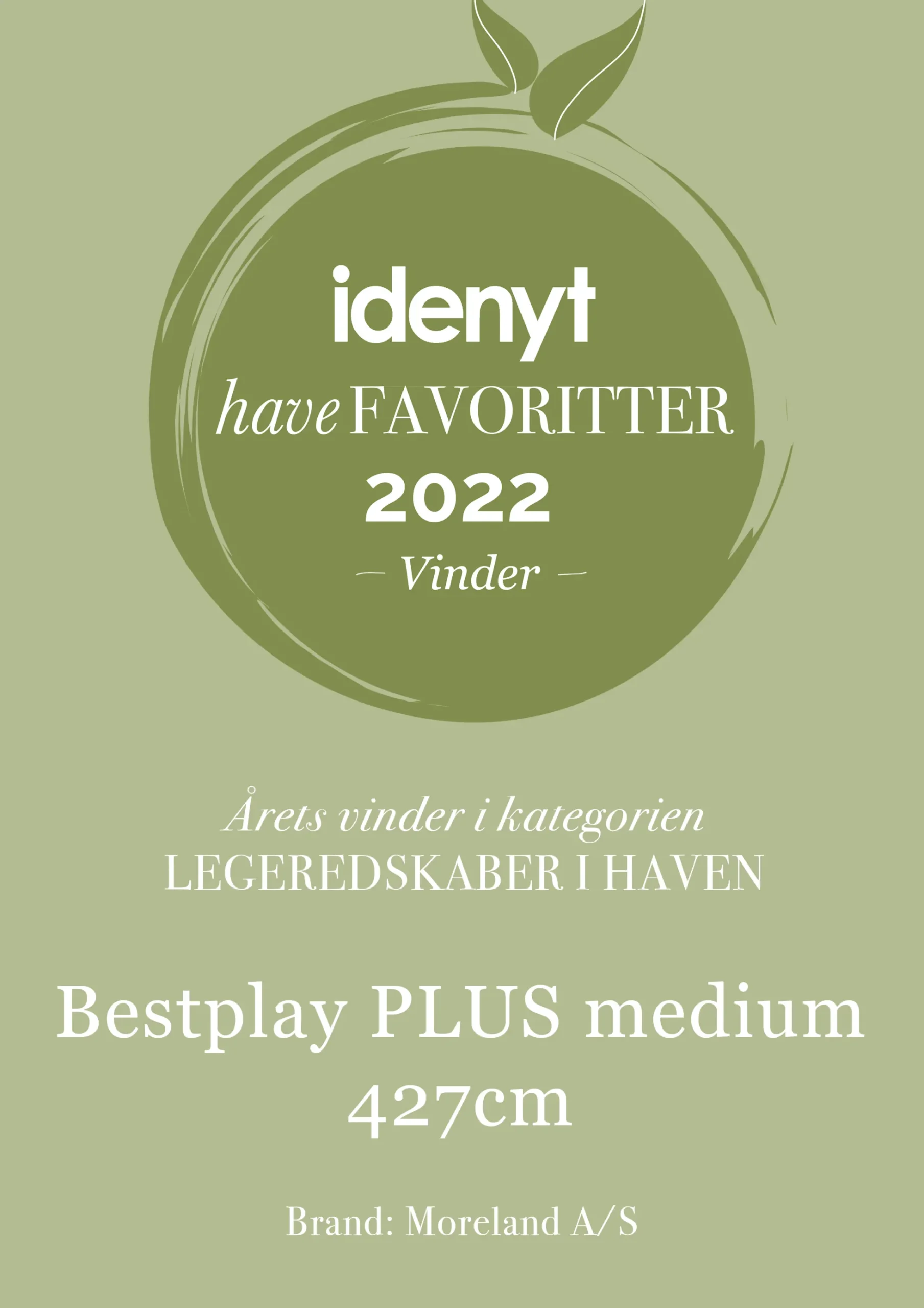 Bestplay Premium med sikkerhedsnet ø427cm Medium