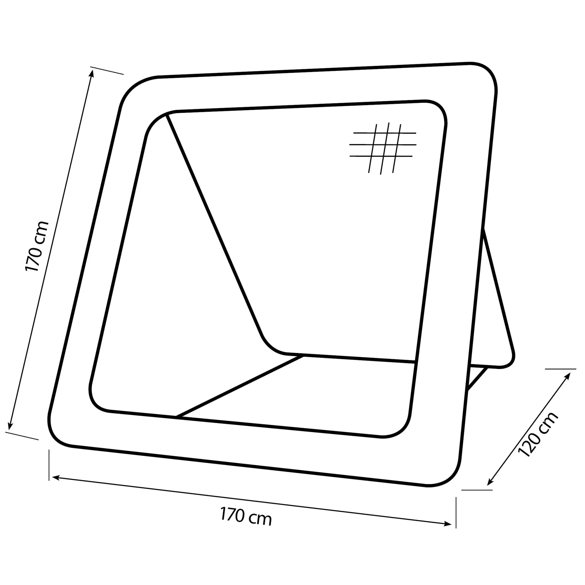Bestplay rebounder 170x170cm