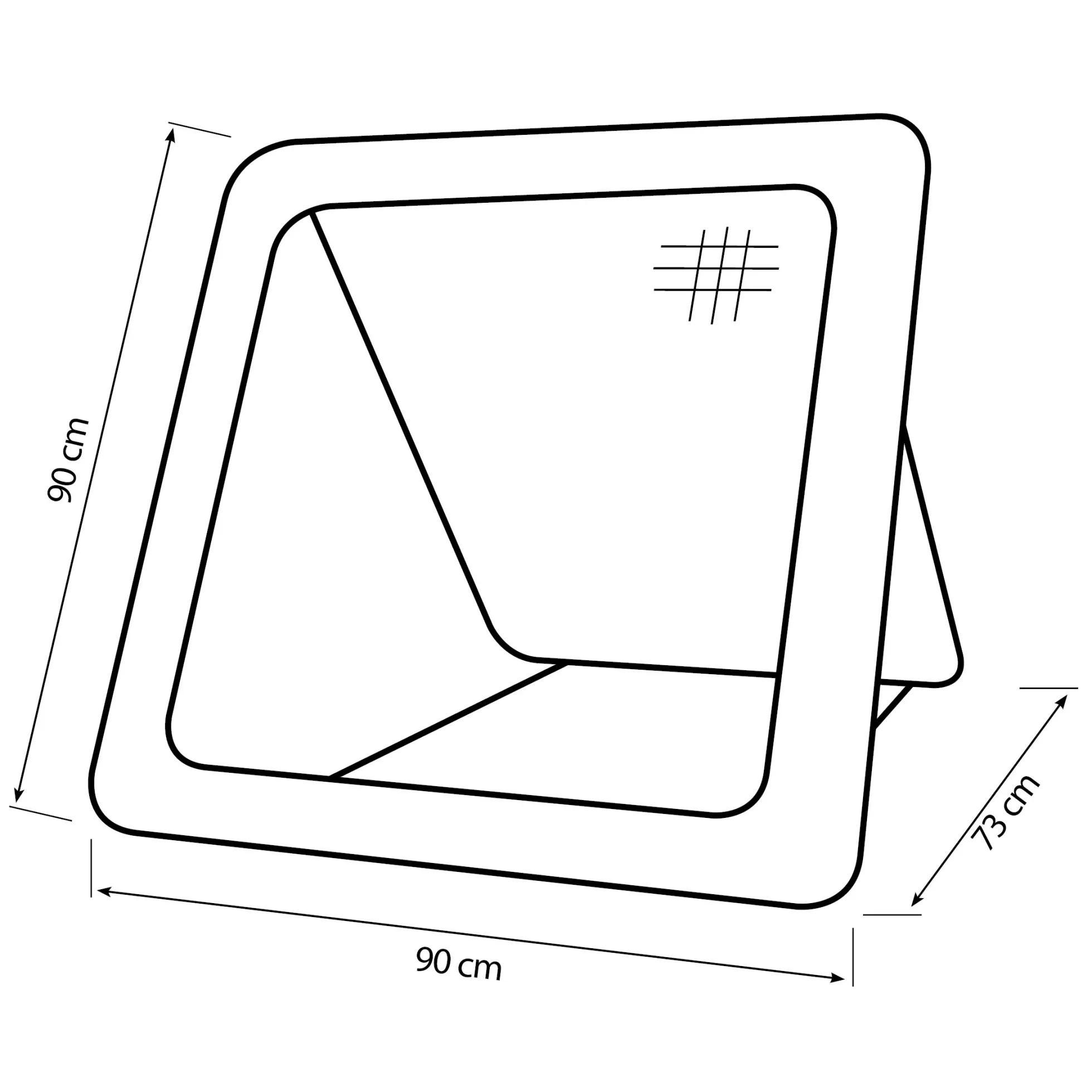 Bestplay rebounder 90x90cm