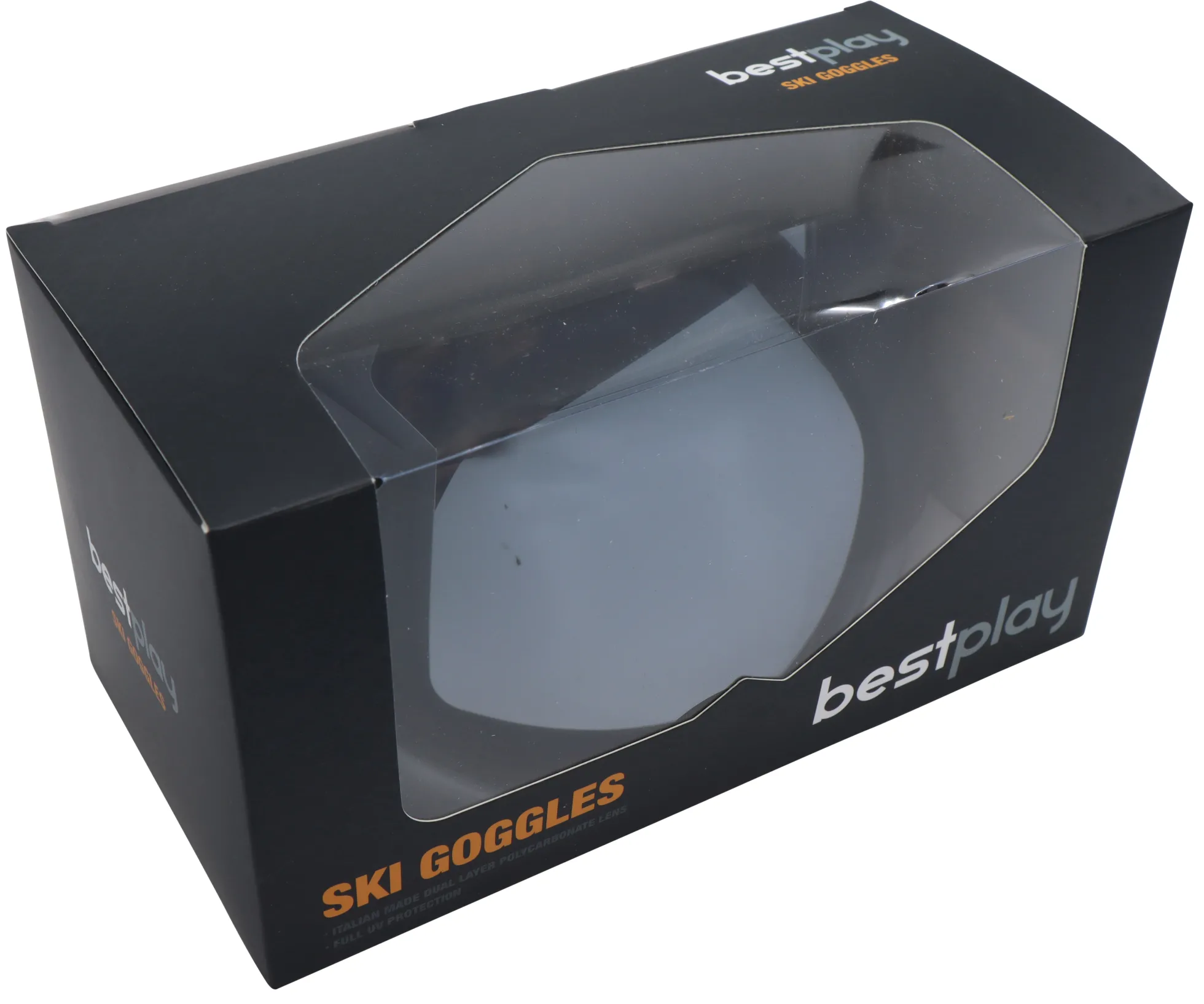 Bestplay skibrille voksen sølv