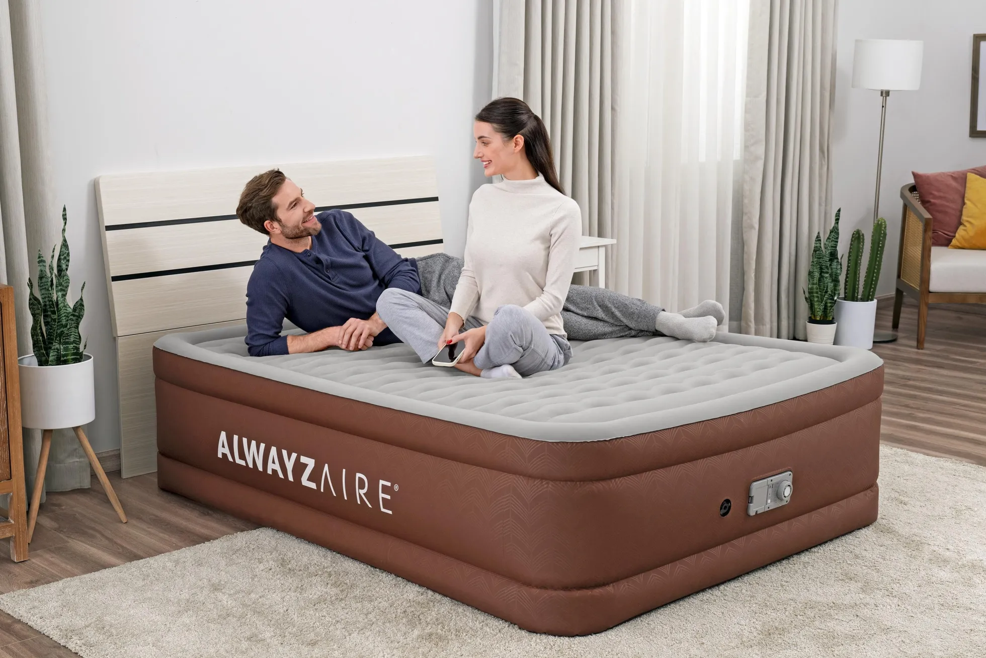 Bestway AlwayzAire queensize 203x152x51cm