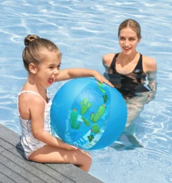 Bestway Badebold blå med print ø51cm