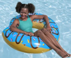 Bestway donut blå ø107cm