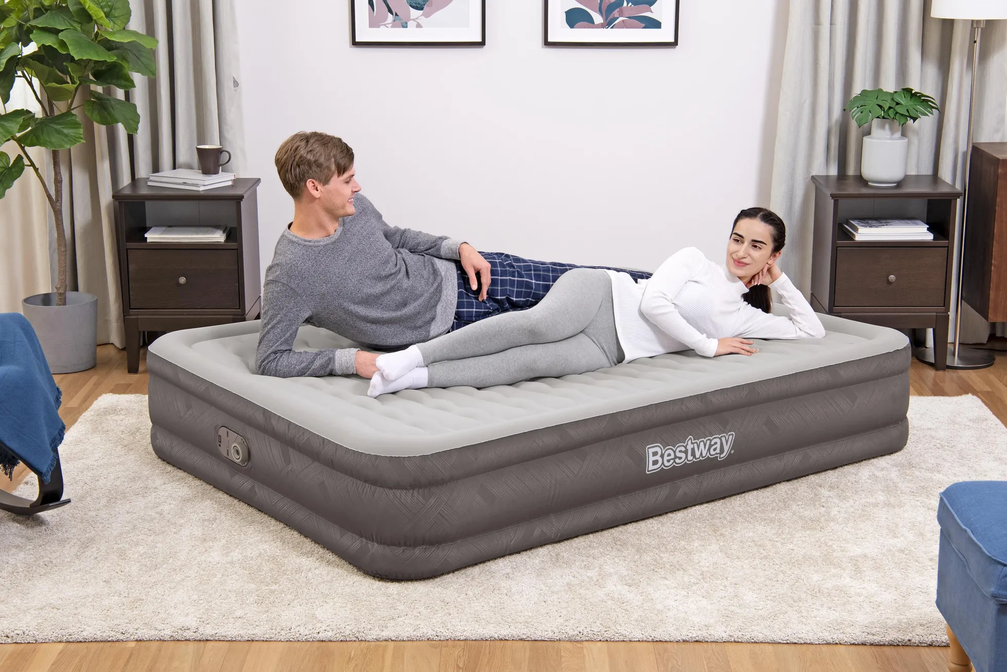 Bestway fortech queensize 203x152x36cm