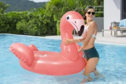 Bestway oppustelig flamingo ø168x120cm