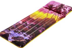 Bestway oppustelig luftmadras solnedgang pink 183x71cm