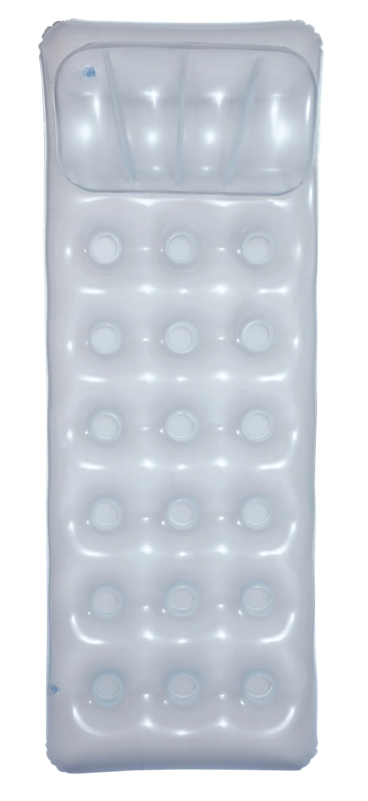 Bestway oppustelig luftmadras sølv 188x71cm