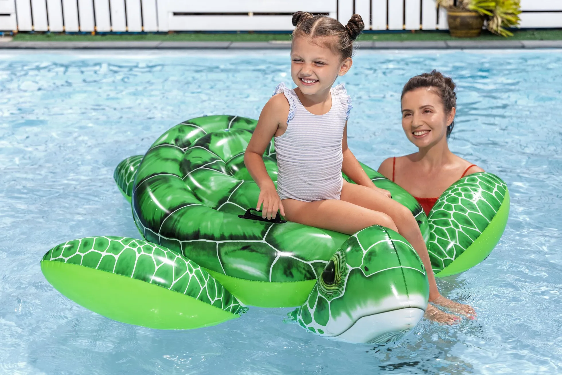 Bestway oppustelig skildpadde 150x145cm