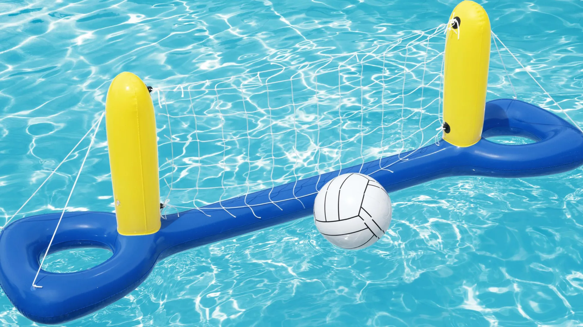 Bestway oppusteligt volleyball sæt 244x64cm
