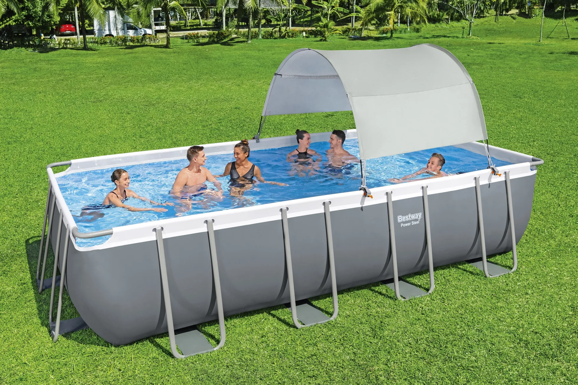 Bestway pavillon til pool