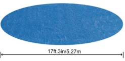 Bestway termocover til pool ø549cm