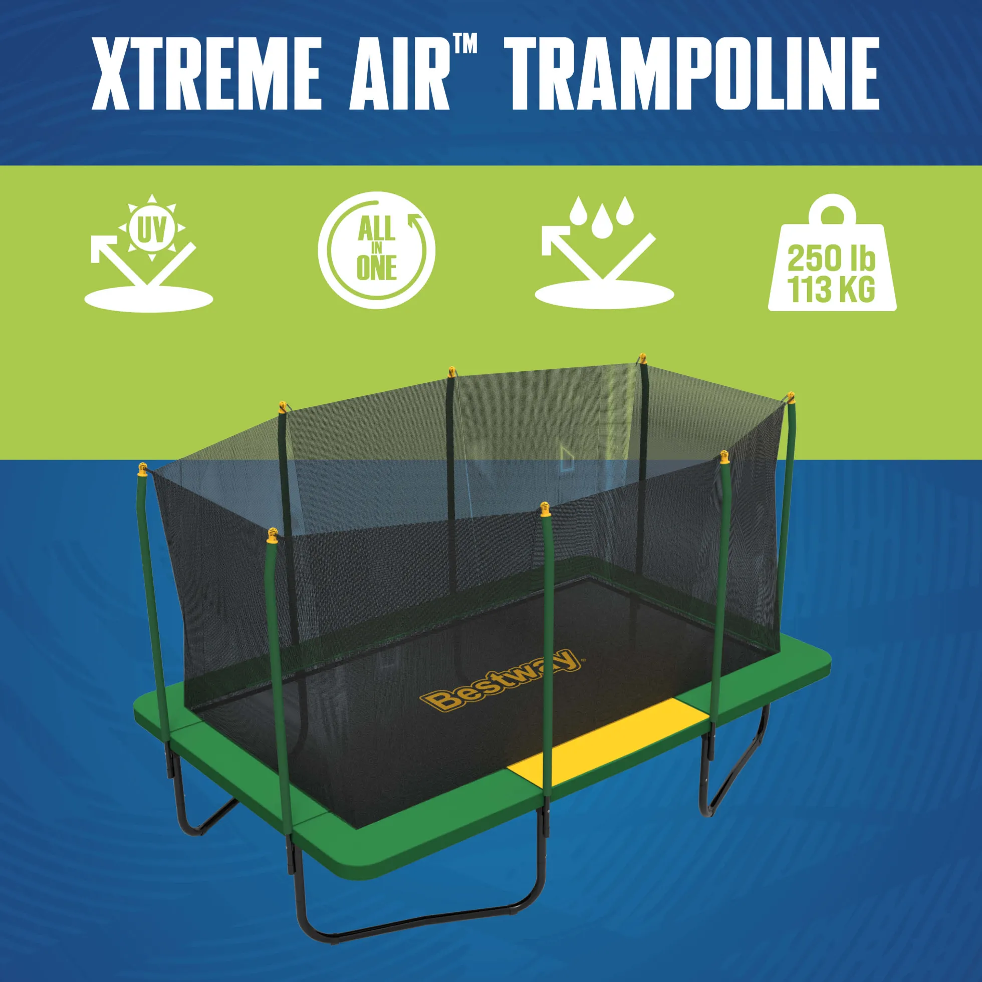 Bestway Xtreme Air trampolin 457x274x283cm