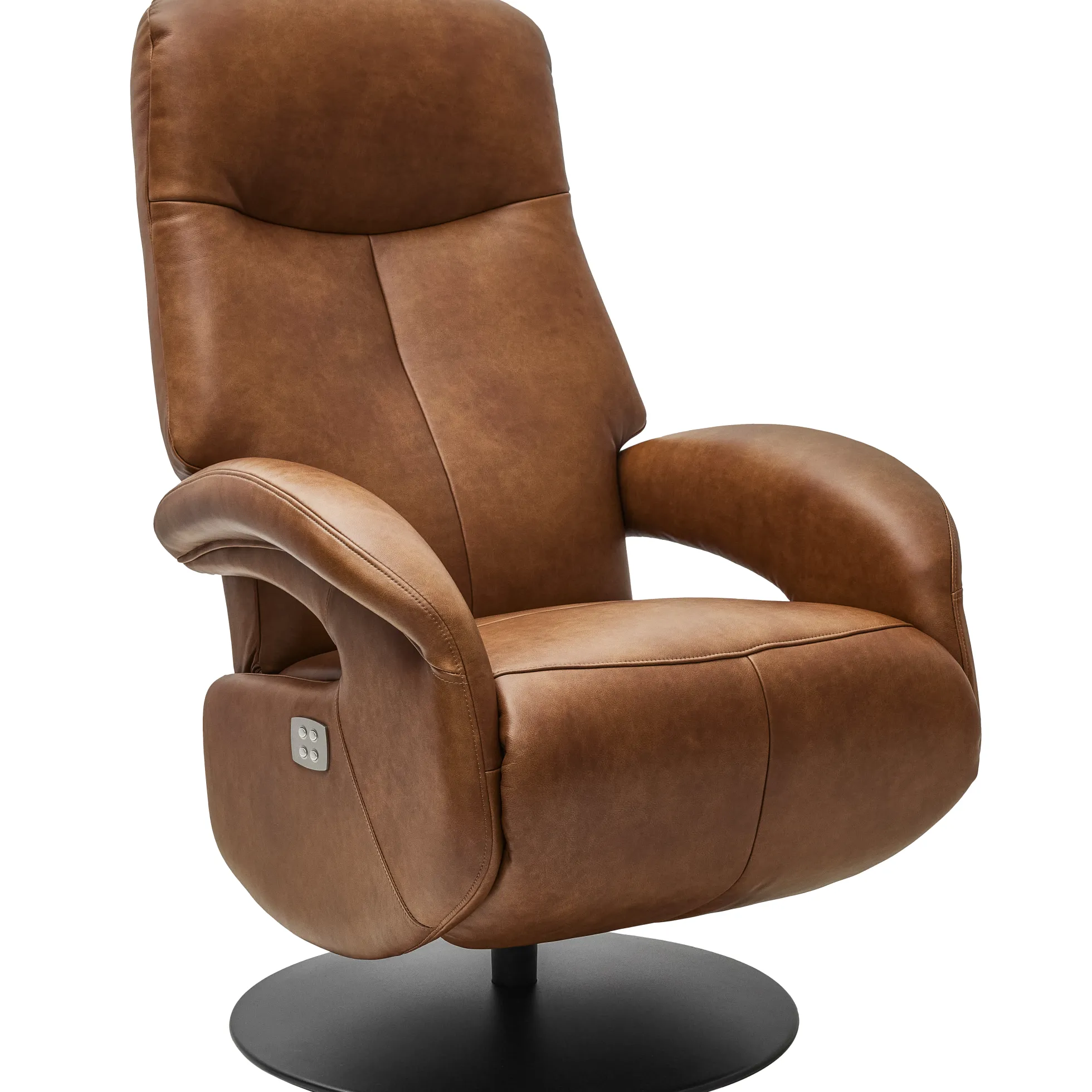 Bull læder cognac