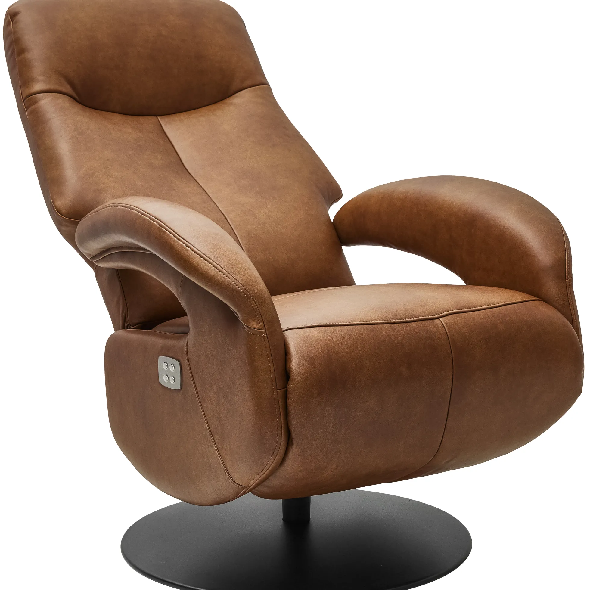 Bull læder cognac