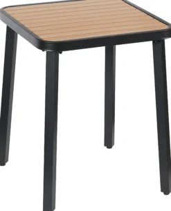 Cafesæt Lacroix mat sort/træ