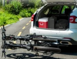Cykelholder foldbar til 2 elcykler