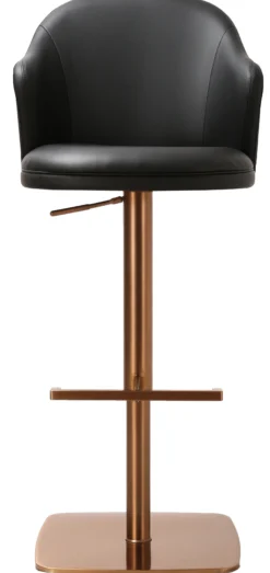 Dicte kunstlæder sort/rosegold