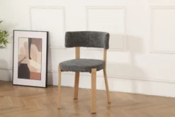 Ditte stof mørkegrå