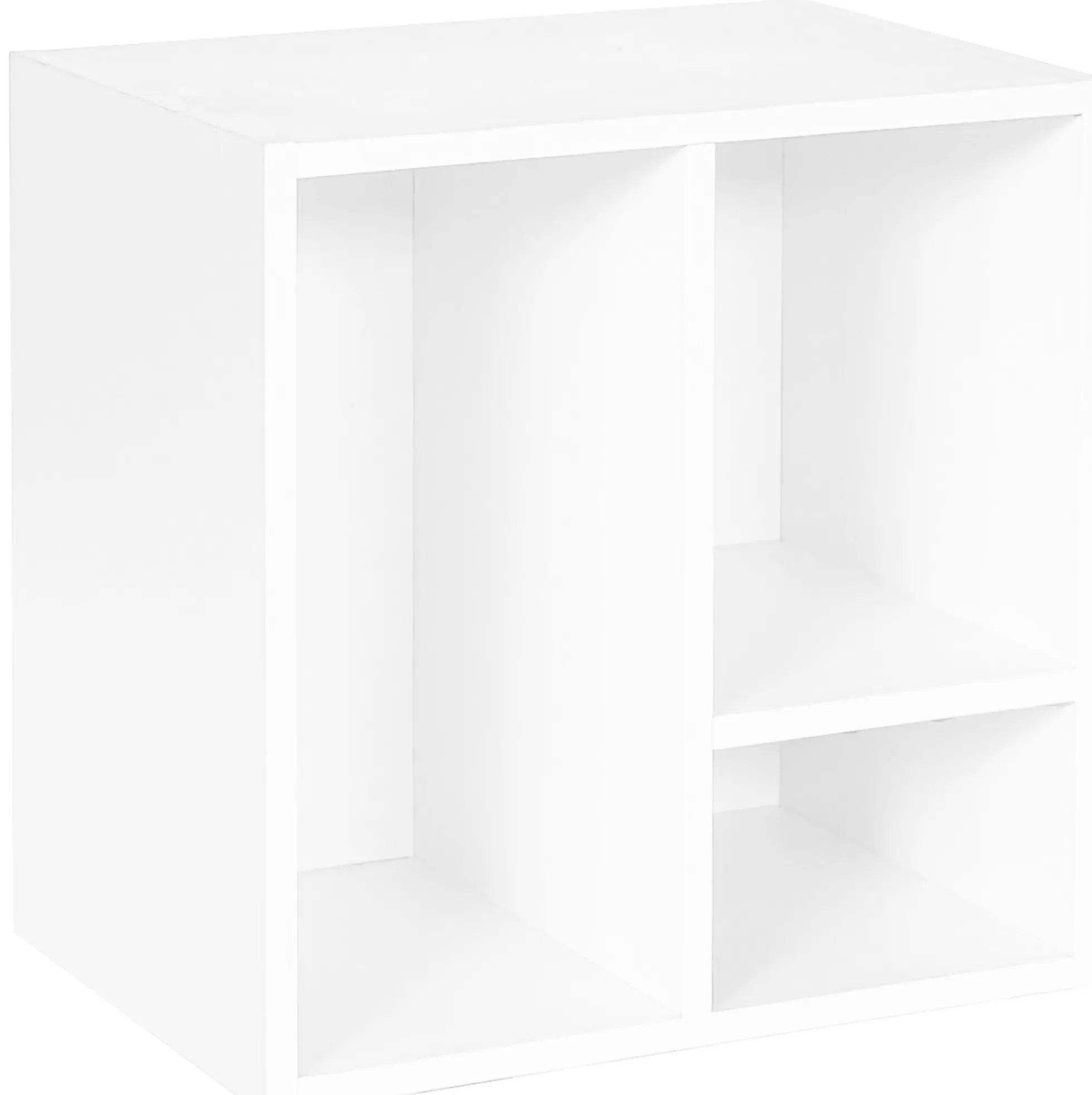 Drammen væghængt hvid 35,4x35,4x25cm
