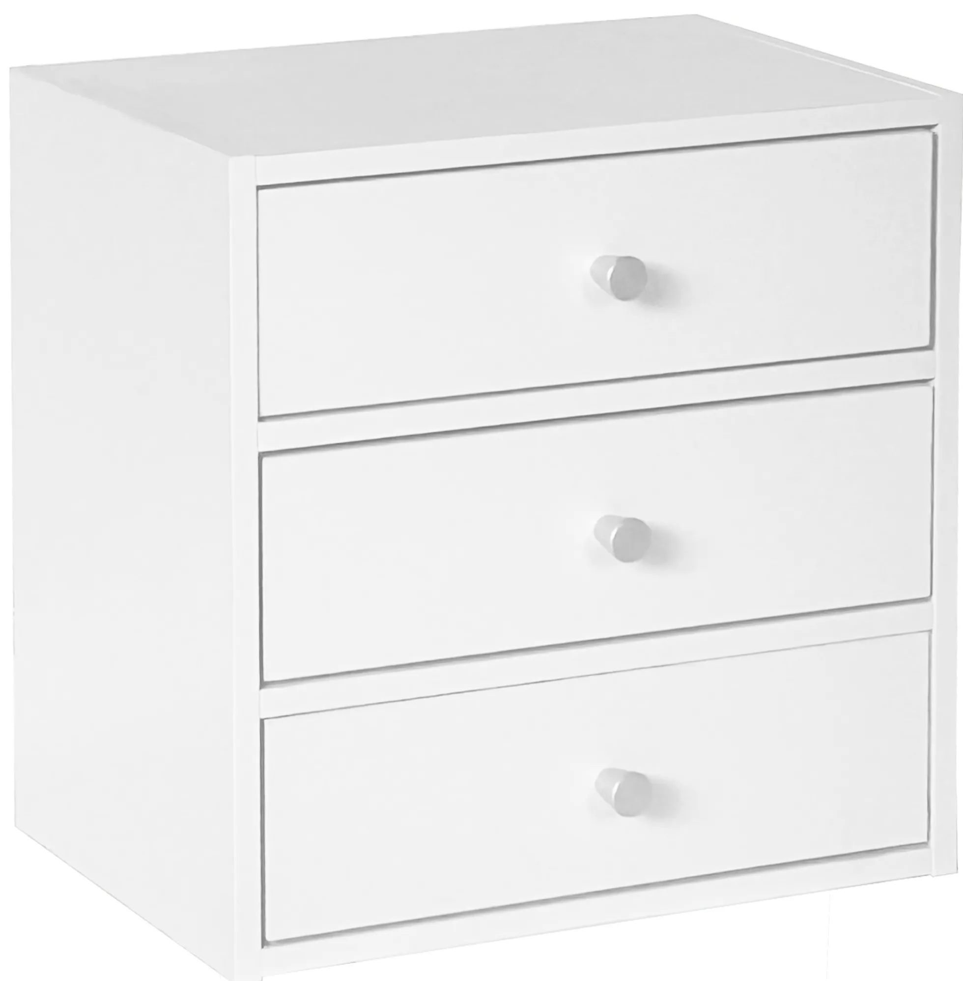 Drammen væghængt hvid 35,4x35,4x25cm