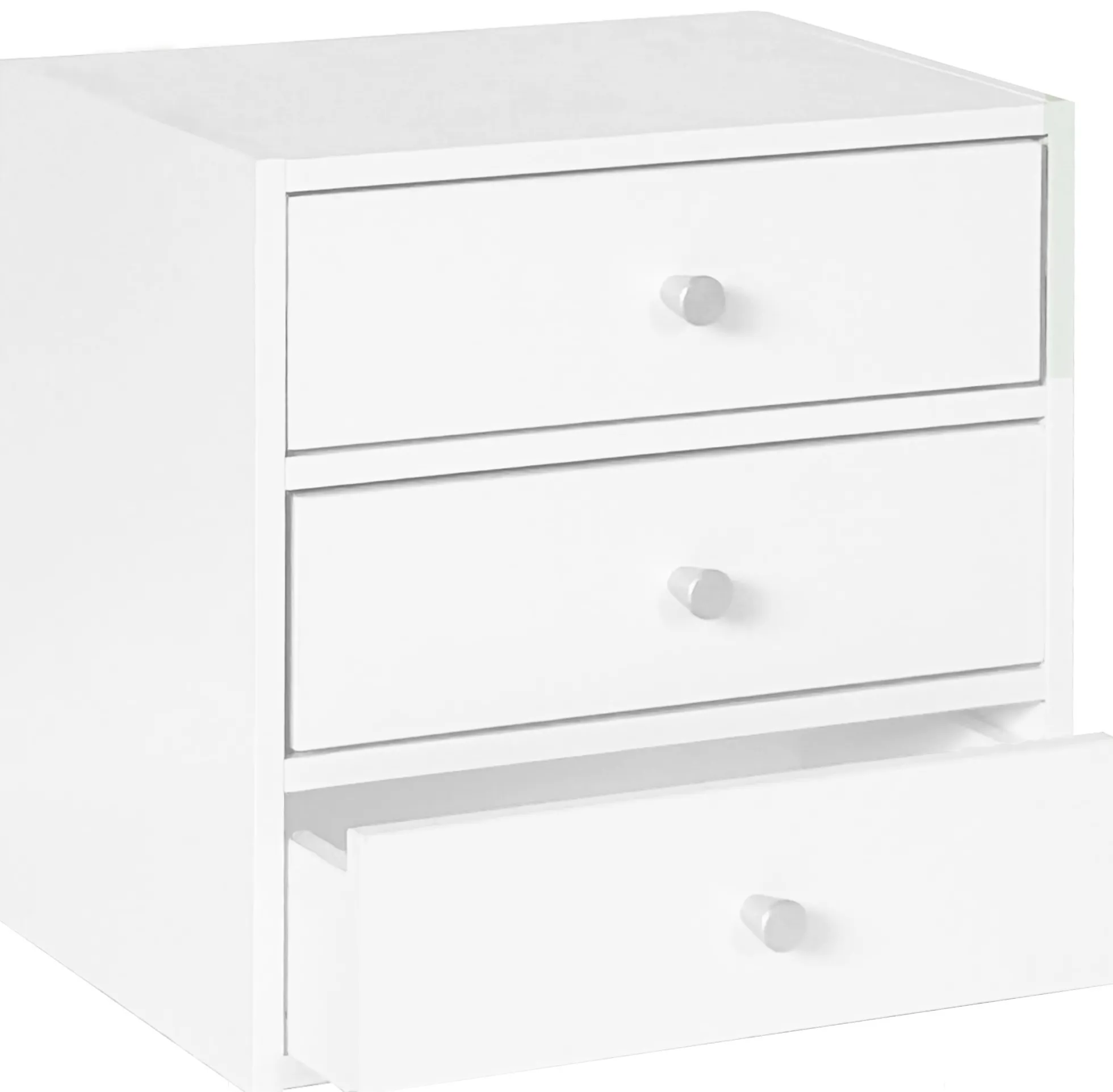 Drammen væghængt hvid 35,4x35,4x25cm