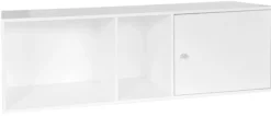 Drammen væghængt hvid 115x30x36cm