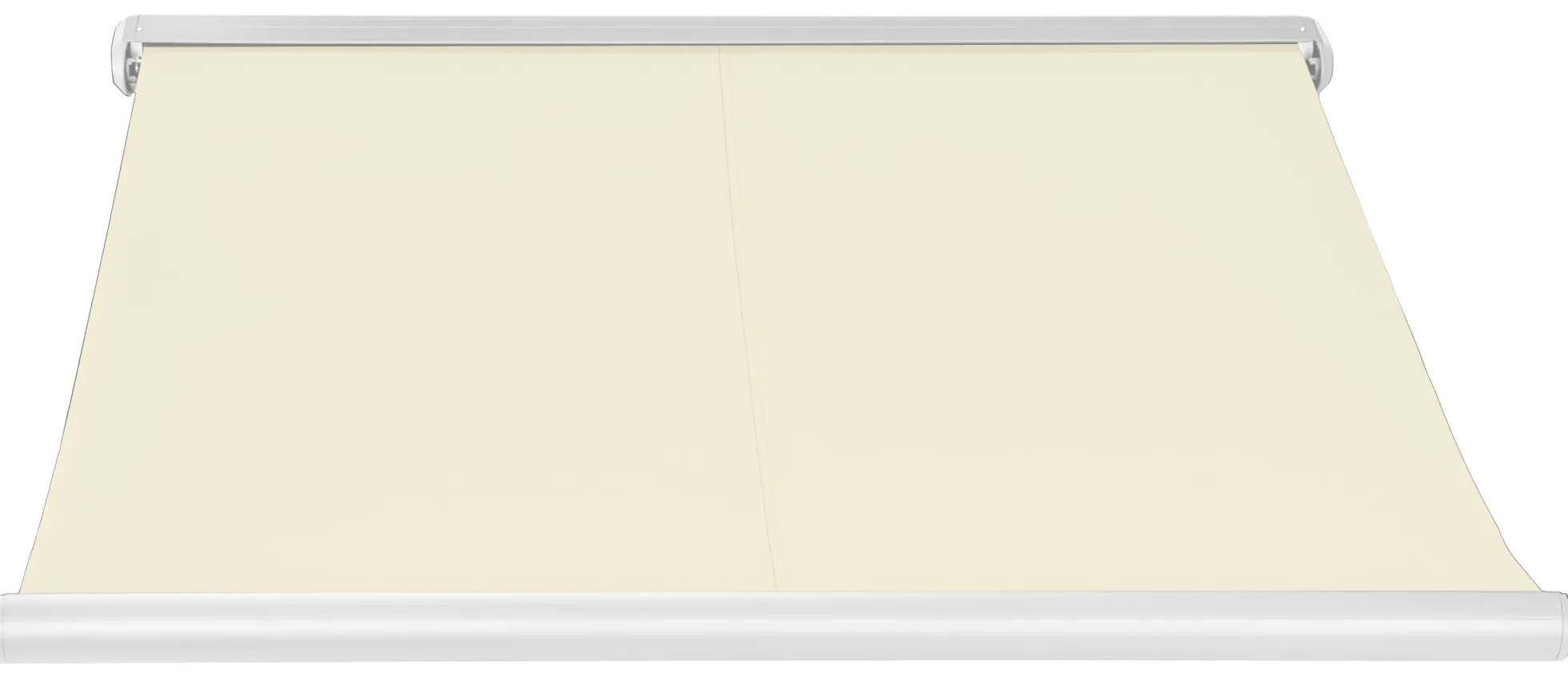 Elektrisk markise lukket 300x250cm creme/hvid