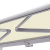 Elektrisk markise lukket 400x300cm creme/hvid