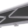Elektrisk markise lukket 450x300cm antracitgrå/hvid