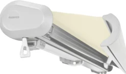 Elektrisk markise lukket 450x300cm creme/hvid