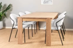 Elise fløjl hvid